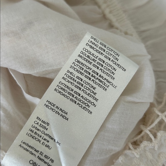 Anthropologie Lace Peplum Top size XS - Picture 11 of 12